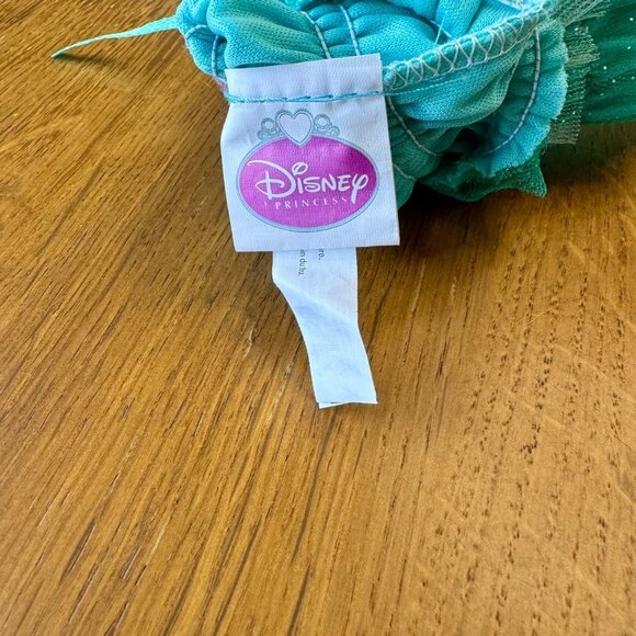 DISNEY Little Mermaid Ariel Sparkly Leg Warmers Girls S 4-6 Halloween Dress Ups - Picture 6 of 7